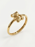 Honeycomb Turtle Gold Ring