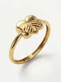 Nautilus Shell Gold Ring