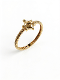 Flowing Sea Star Gold Ring