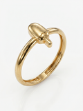 Buttery Croissant Gold Ring