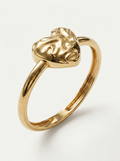 Spiral Nautilus Gold Ring