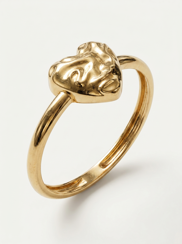 Spiral Nautilus Gold Ring
