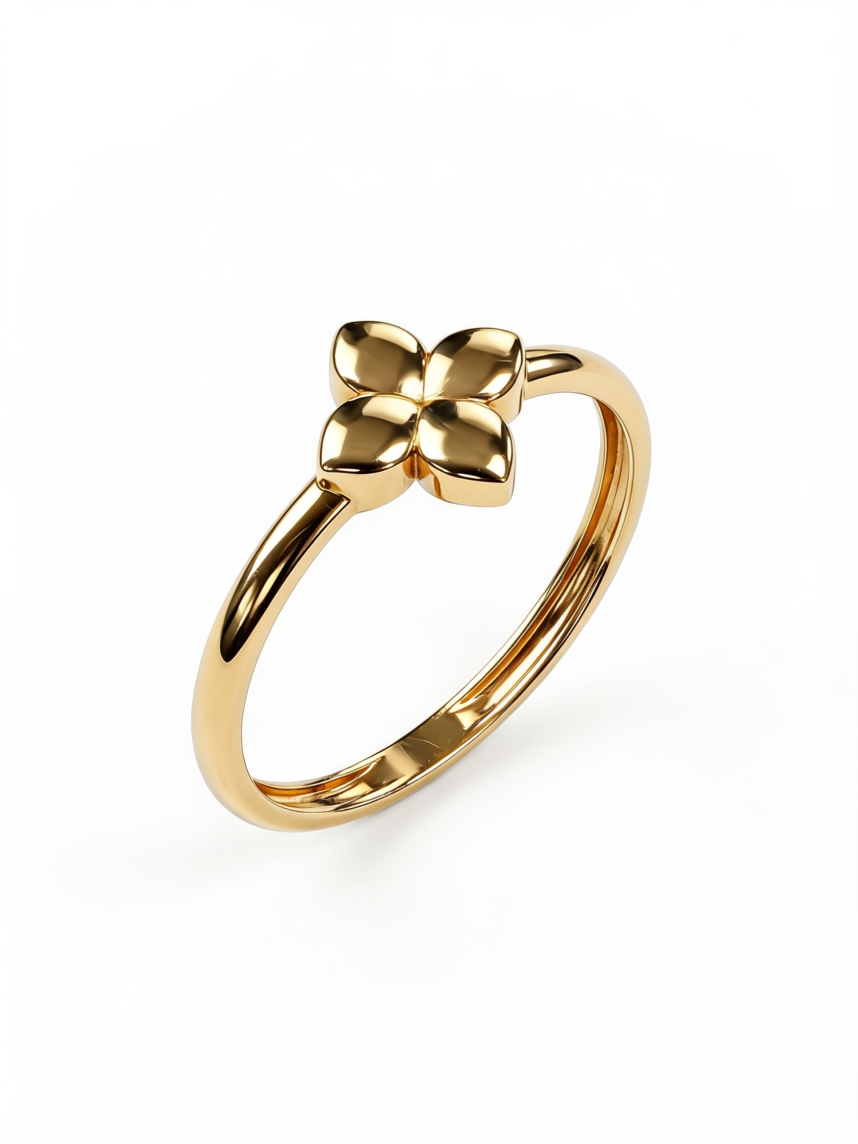 Radiant Star Gold Ring