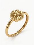 Bowtie Teddy Bear Gold Ring