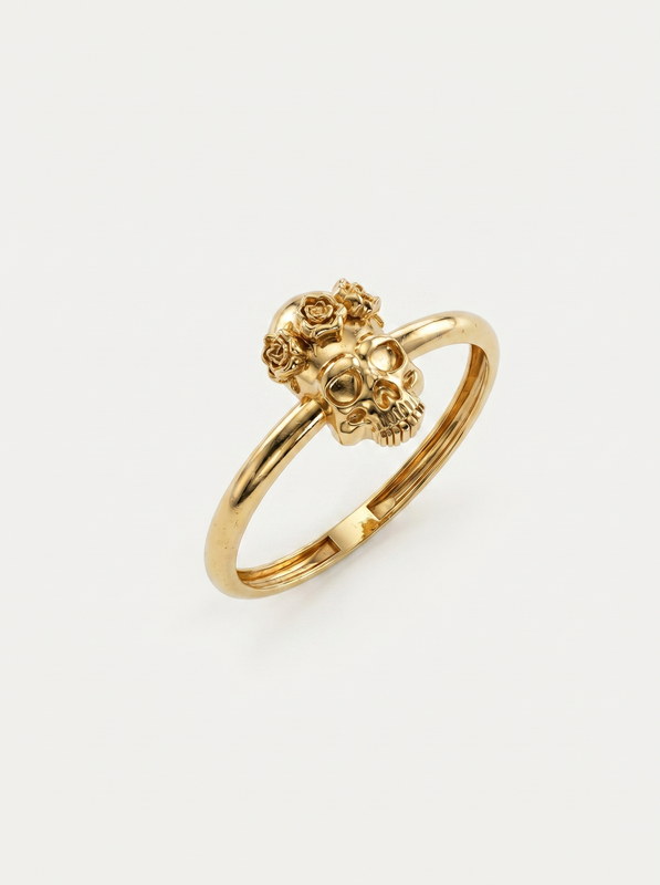 Cherry Blossom Gold Ring