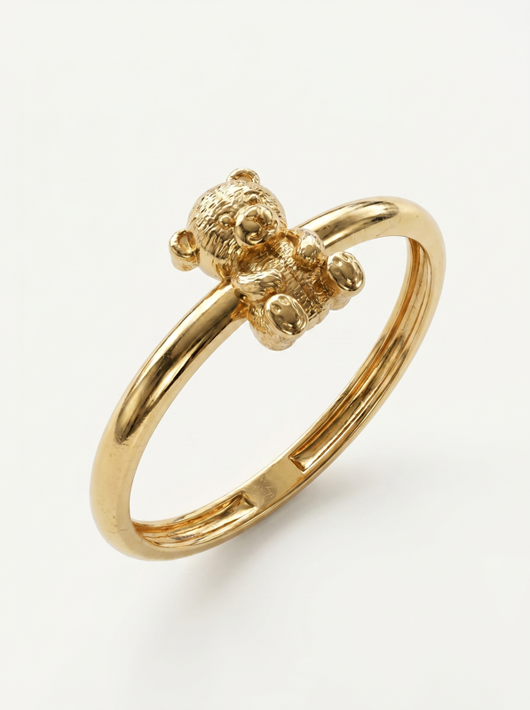Golden Dragonfly Gold Ring