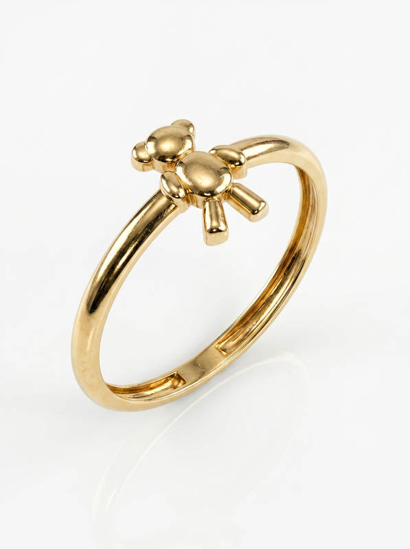 Golden Crane Gold Ring