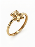 Whisker Kitten Gold Ring