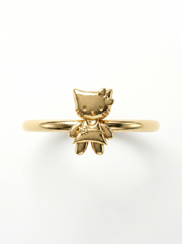 Delicate Dragonfly Gold Ring — Top View