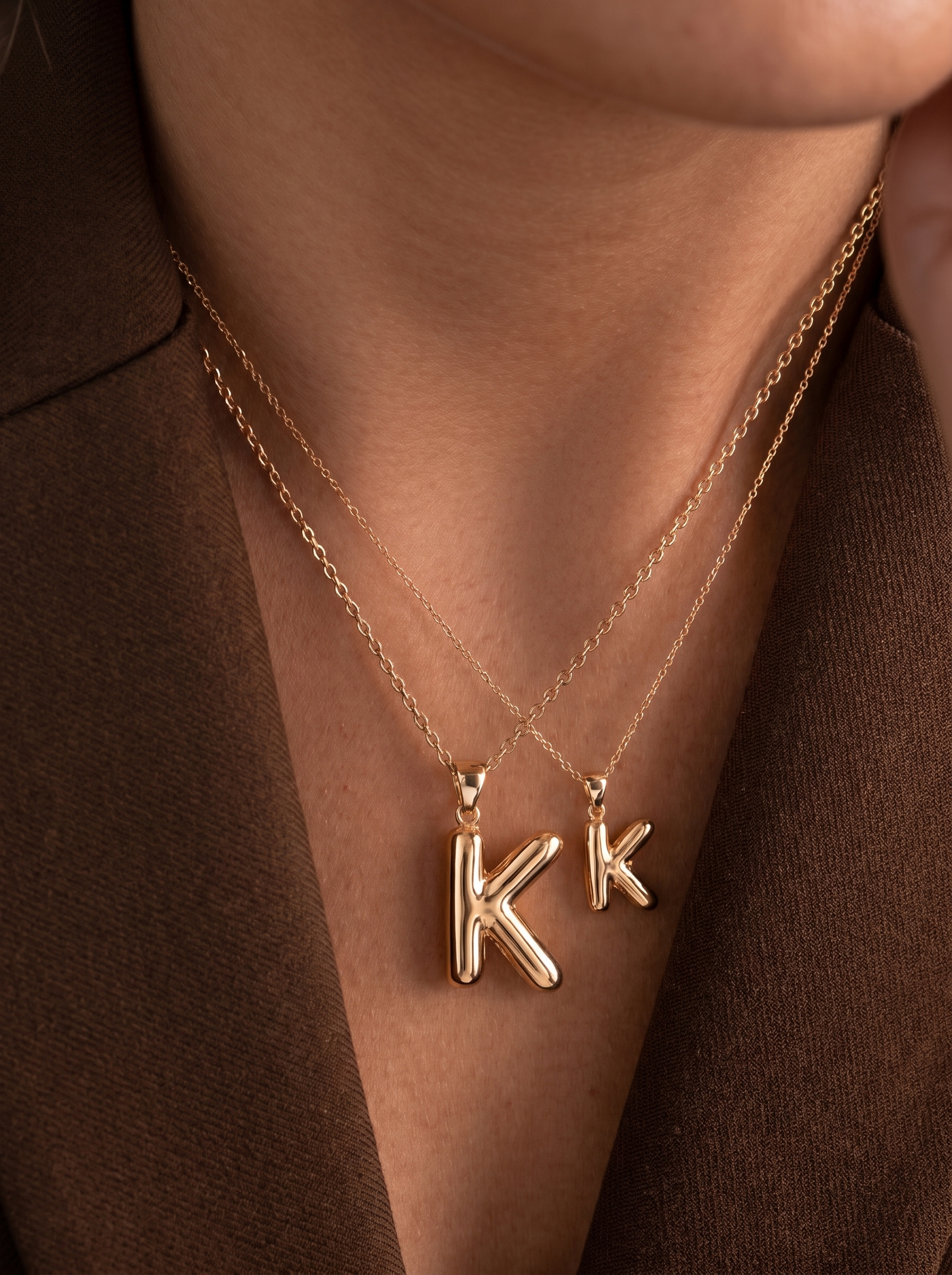 Alphabet Pendant – Letter K